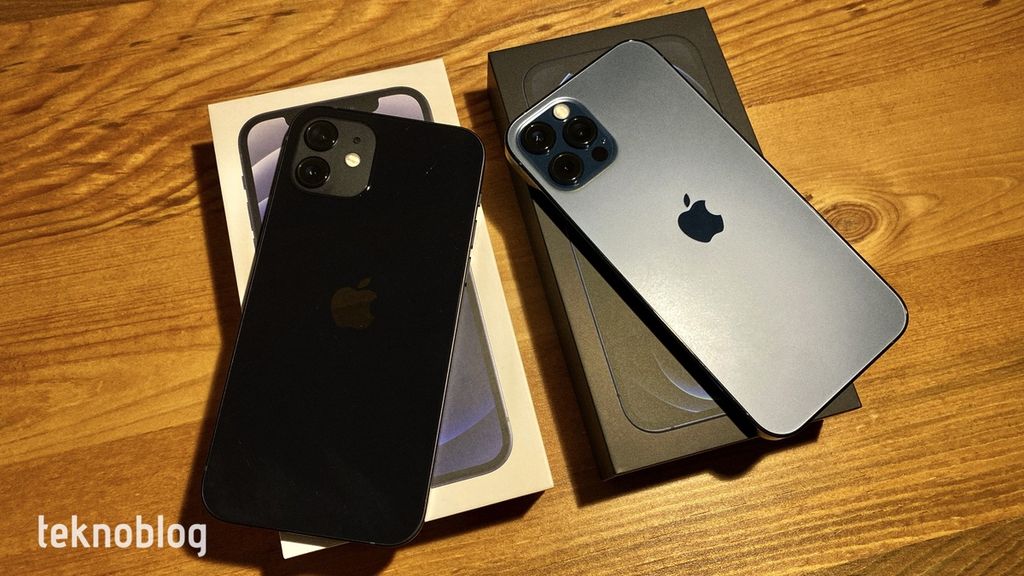 iphone 12 ve iphone 12 pro kutu açılımı