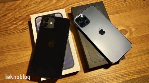 iphone 12 ve iphone 12 pro kutu açılımı