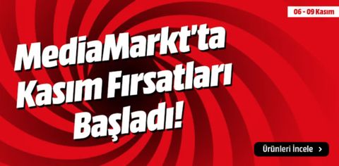 mediamarkt 6-9 kasım kampanyası