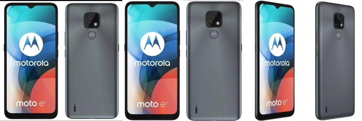 Motorola Moto E7 sızıntısı renk seçeneklerini ve özellikleri gösteriyor