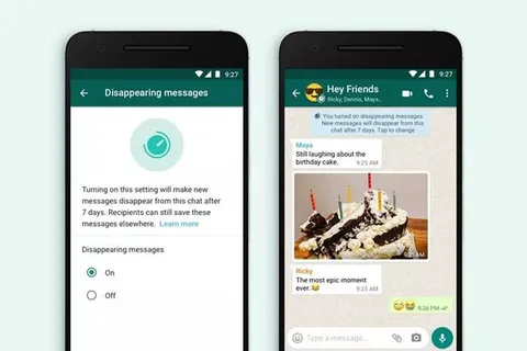 WhatsApp süreli mesaj özelliğinin detaylarını paylaşmaya devam ediyor