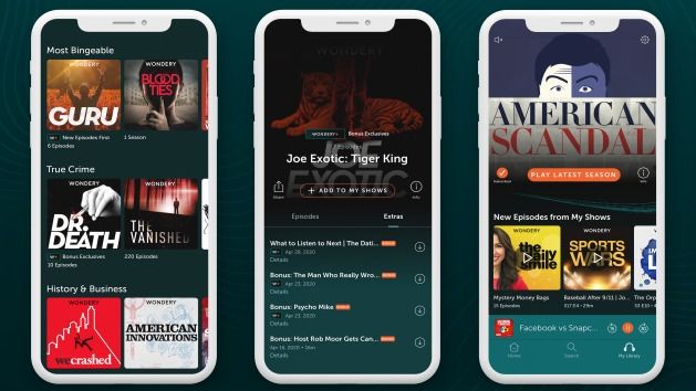 apple podcast wondery