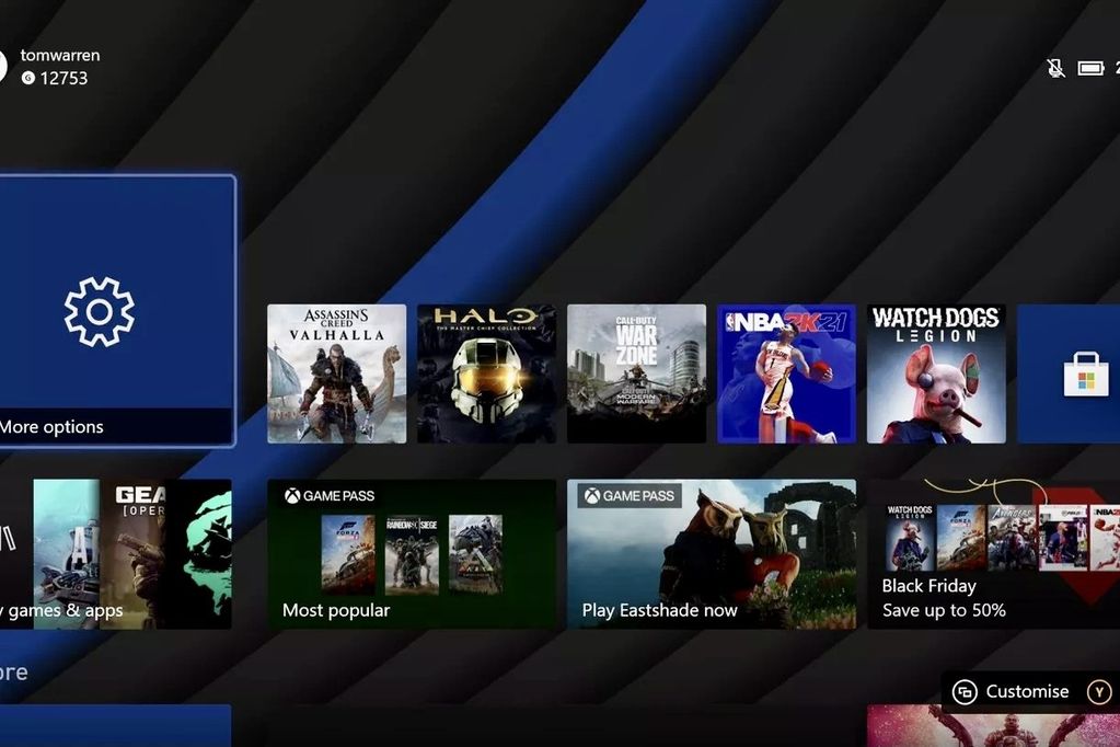 Xbox Series X Kasım güncellemesi