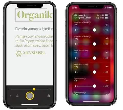 Apple cihazlarında sunulan Erişilebilirlik kolaylıkları