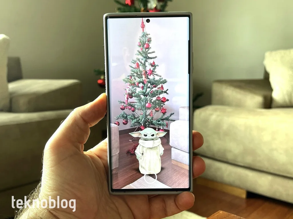 Baby Yoda Grogu Google sayesinde bulunduğunuz odaya geliyor