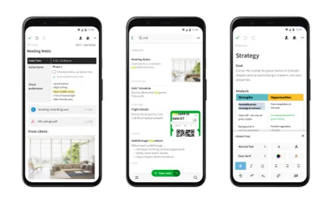 Evernote Android uygulamasının yeni tasarımı kullanıcılarla buluşuyor