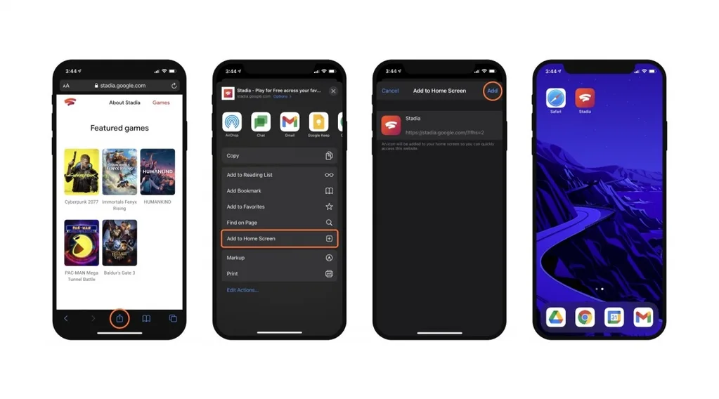 Google Stadia iPhone ve iPad kullanıcılarıyla buluşmaya başladı