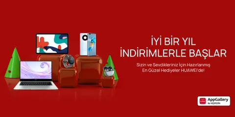 Huawei Online Mağaza’da yeni yıl kampanyası ve dikkat çeken indirim kampanyaları