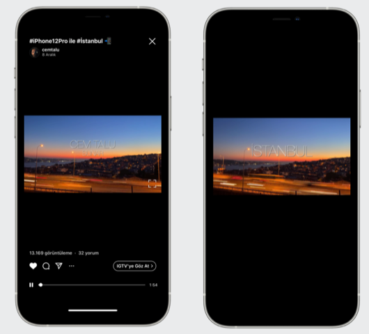 Ünlü yönetmenler ve fotoğrafçılardan iPhone ile çekilen İstanbul fotoğrafları ve videoları