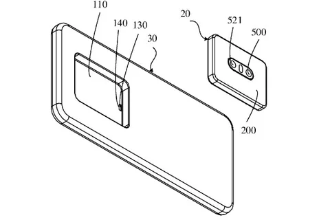 Oppo çıkarılabilir kamera sistemi üstünde çalışıyor