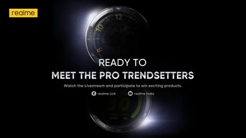 Realme Watch S Pro için ilk resmi ipuçları geldi