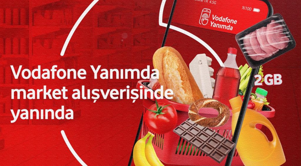 vodafone süpermarket yanımda