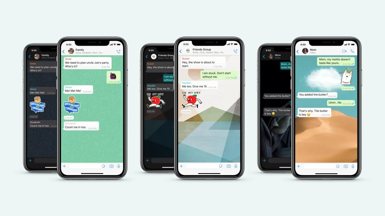 WhatsApp iPhone uygulaması için yeni kişiselleştirme seçenekleri