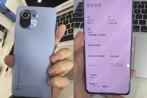 Xiaomi Mi 11 sızıntılarına resmi fotoğraflar eklendi