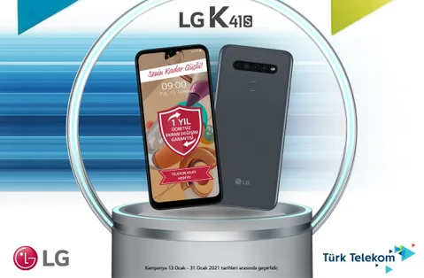 Akıllı telefon satın almayı düşünenlere uygun LG K41s kampanyası