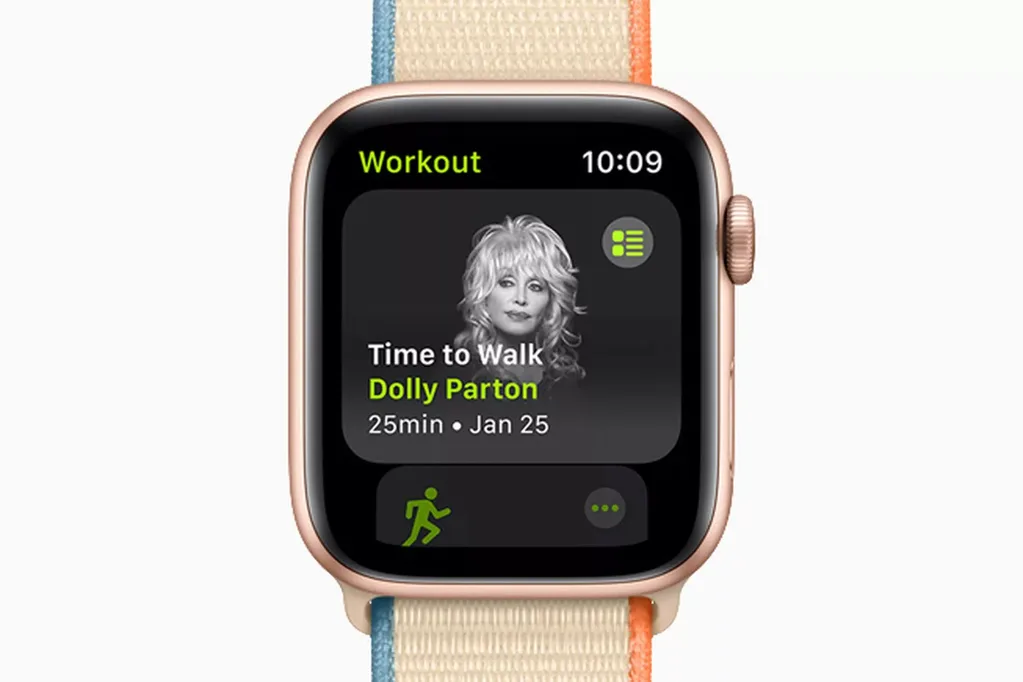 apple fitness plus time to walk