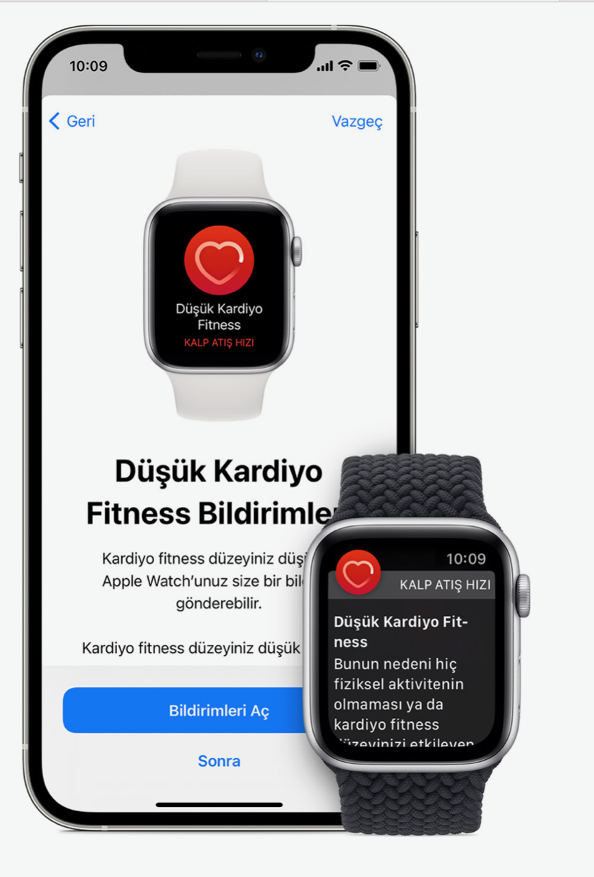Apple Watch, iPhone ve iOS’in desteklediği sağlık özellikleri