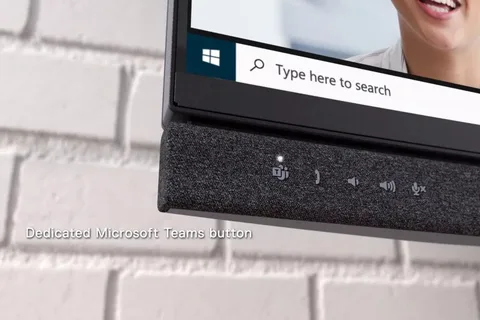 Dell’in yeni monitörleri Microsoft Teams tuşuyla geliyor