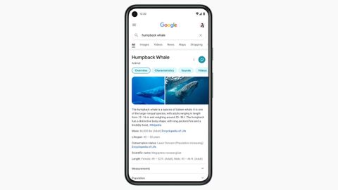 Google mobil arama sonuç sayfasında yeni bir tasarım değişikliği
