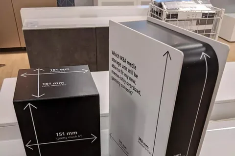 Ikea’dan PS5 ve Xbox Series X sahiplerine yardımcı olmak için maket çözümü