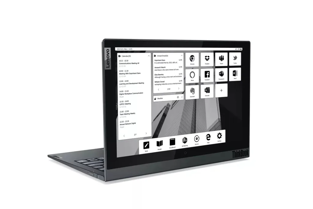 Lenovo ThinkBook Plus Gen 2 kapağında daha gelişmiş bir E Ink ekranla geliyor