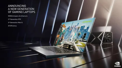 Nvidia RTX 3000 serisi GPU taşıyan dizüstü bilgisayarlar geliyor