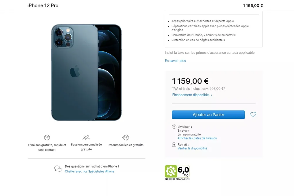 Apple Fransa’da iPhone ve MacBook’lara onarılabilirlik puanları ekledi