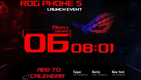 Asus ROG Phone 5’in tanıtım tarihi belli oldu