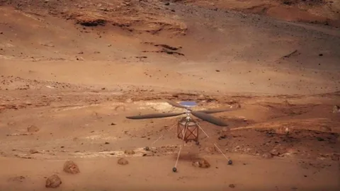 NASA Perseverance ile Mars’a helikopter götürdü
