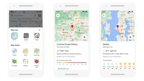 Google Haritalar için dikkat çekici yeni özellikler yolda
