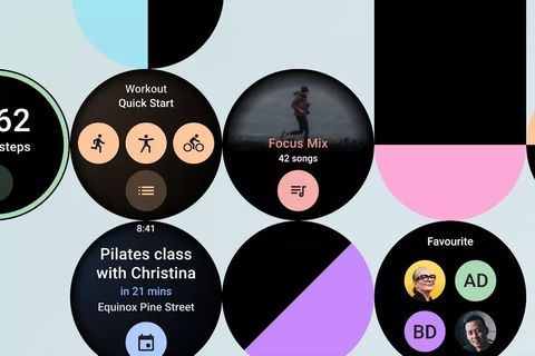 google wear os tiles