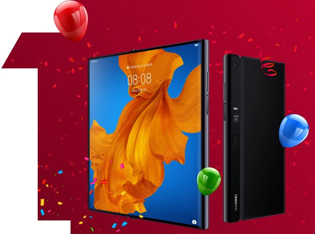 Huawei Online Mağaza 1 yaşında, çekilişle Mate XS kazanma fırsatı var