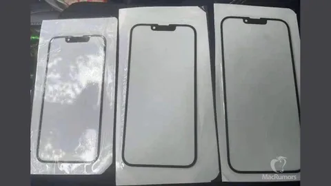 iPhone 13 cam panel sızıntısı daha küçük çentiği gösteriyor