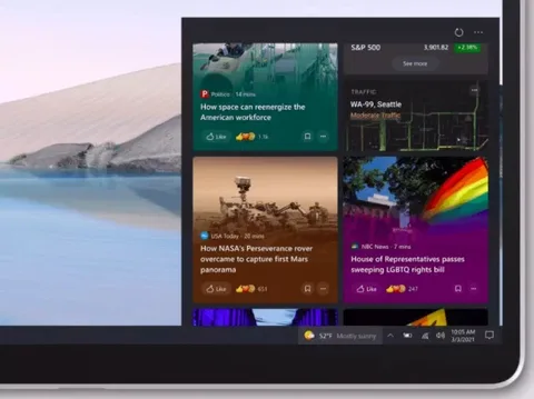 Microsoft Windows 10’un haber bölümünü yeniliyor