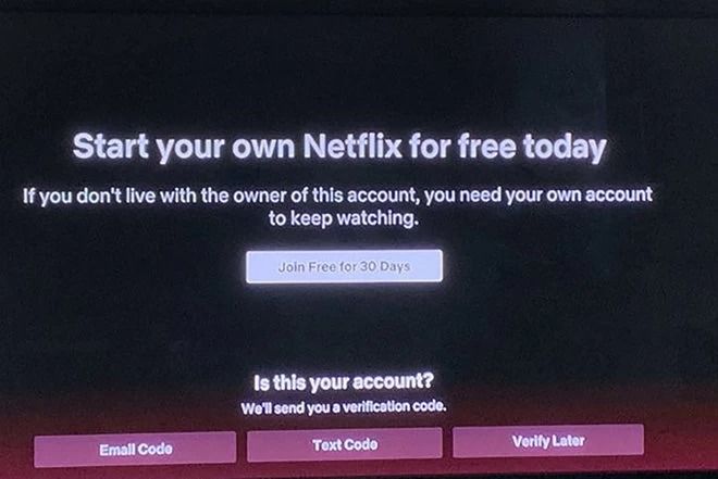 netflix doğrulama