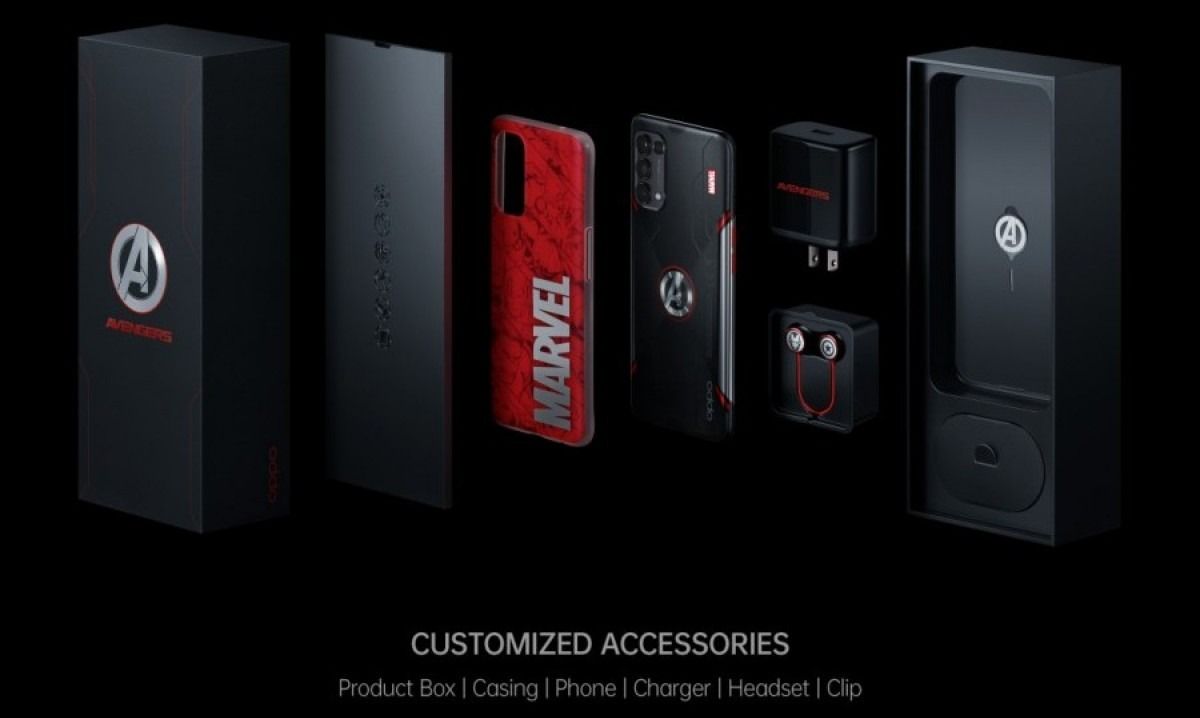 oppo reno 5 marvel edition