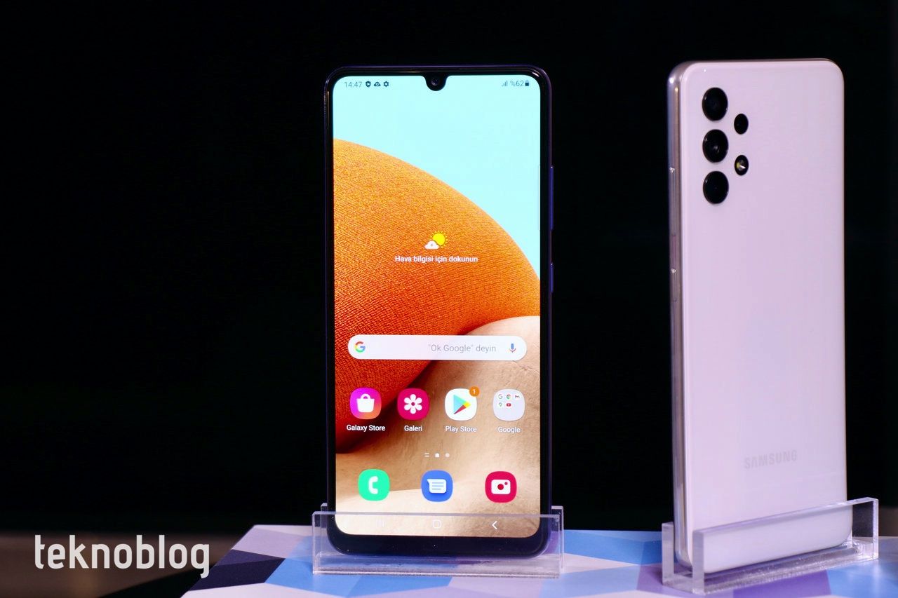 Galaxy A32 de tanıtıldı: 6.4 inç Super AMOLED ekran, Helio G80 işlemci