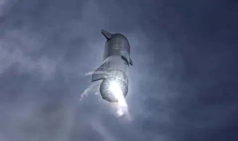 SpaceX Starship SN10 test uçuşundan yeni görüntüler paylaştı