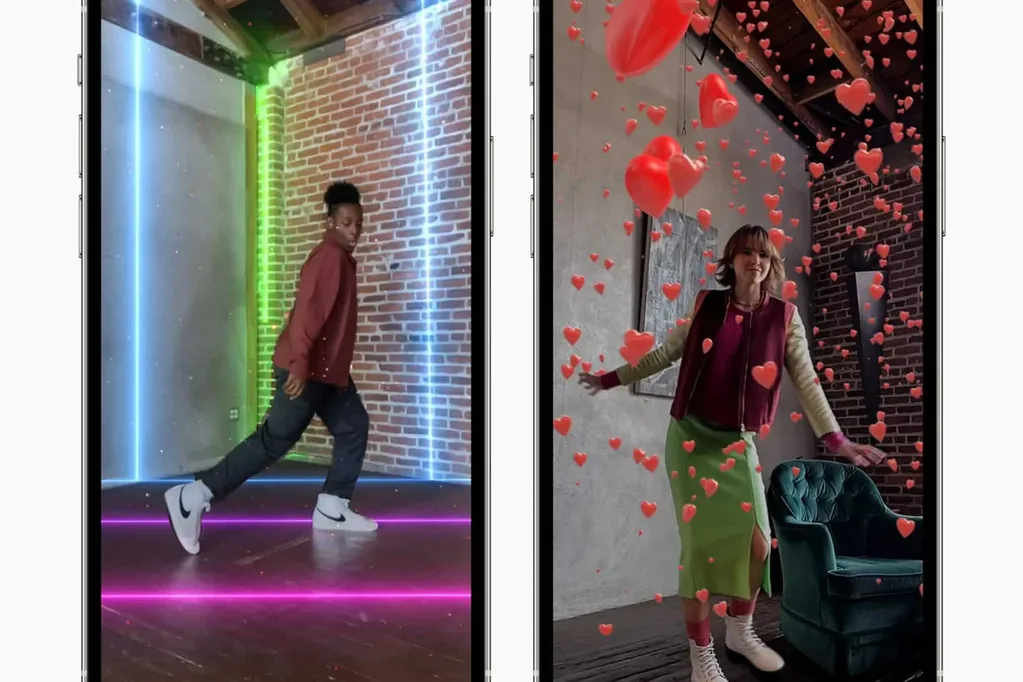 Apple Clips için artırılmış gerçeklik güncellemesi