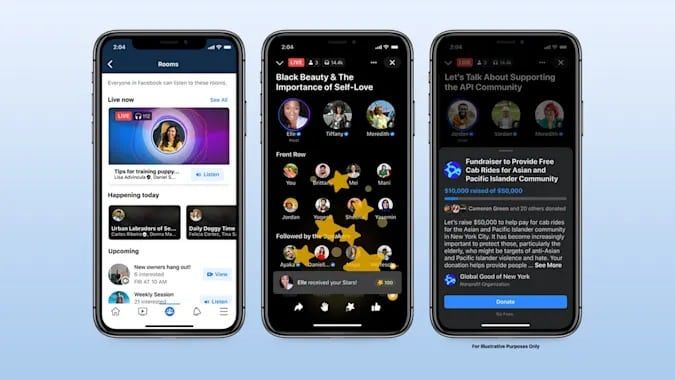 facebook clubhouse