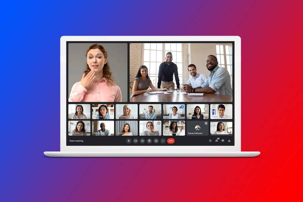 google meet yeni tasarım