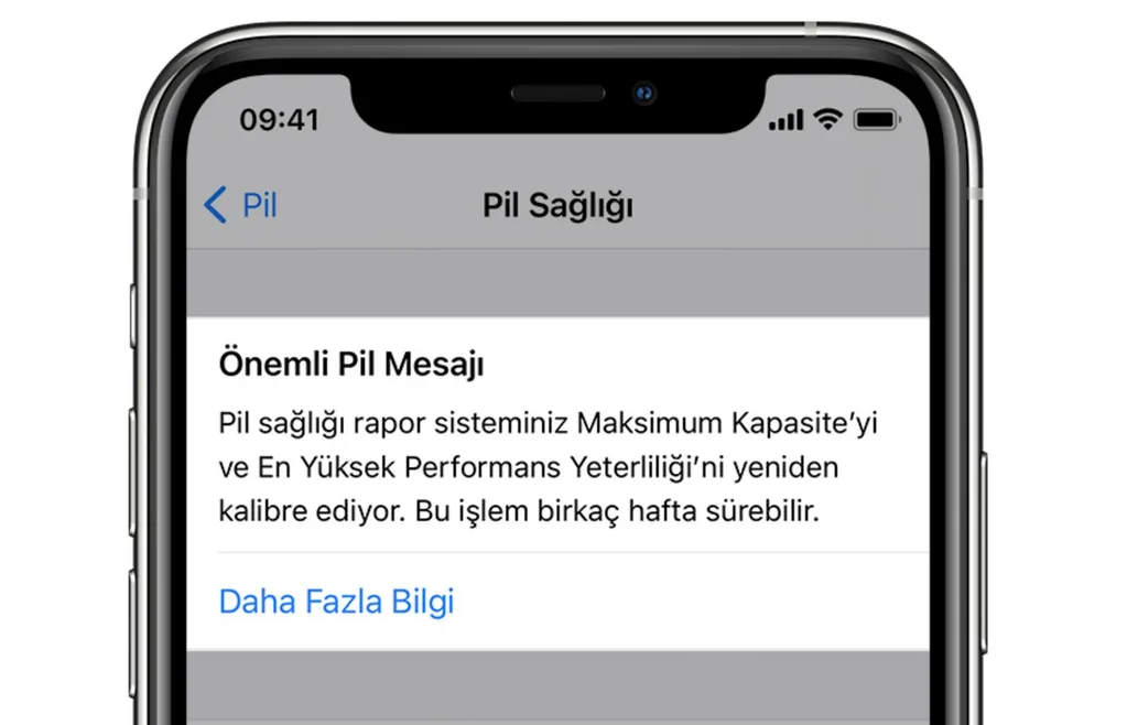 iOS 14.5 ile gelecek yeni pil sağlığı aracının izleri görüldü