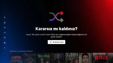 Netflix Bir Şeyler Oynat butonunu Android’de test ediyor