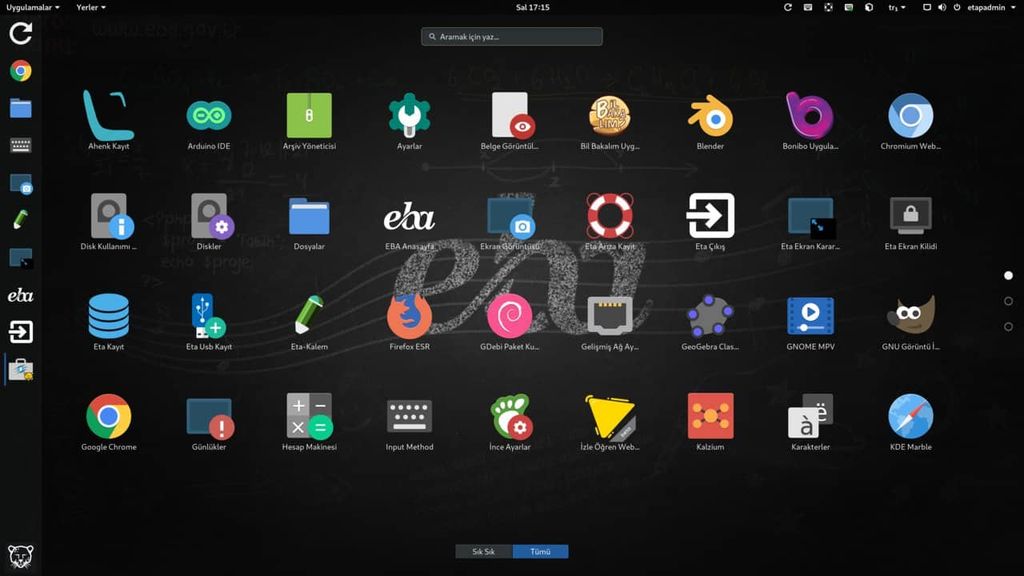 tübitak ulakbim pardus eta