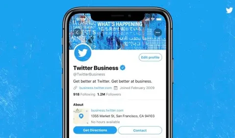 Twitter işletmeler için Profesyonel Profilleri test ediyor