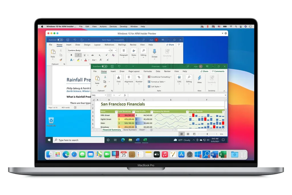 Windows 10 artık Apple M1 işlemcili Mac’lerde çalıştırılabilir