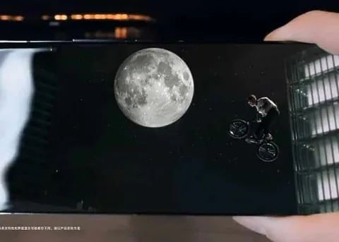 ZTE Axon 30 Ultra paylaşımları ön panel tasarımını gösteriyor