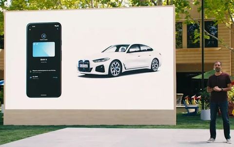 android 12 dijital araba anahtarı