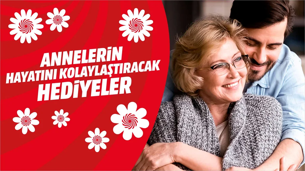 Annelerin hayatını kolaylaştıracak hediyeler için fırsatlar mediamarkt.com.tr’de