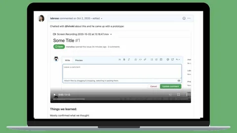 GitHub’dan geliştiriciler için kullanışlı video yükleme özelliği